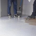 What flooring is suggested as the popular choice for commercial and residential applications